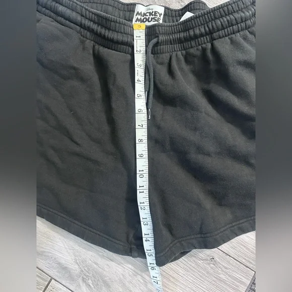 Mickey and Friends Disney Mickey Mouse Black Drawstring Shorts XL - Picture 4 of 5